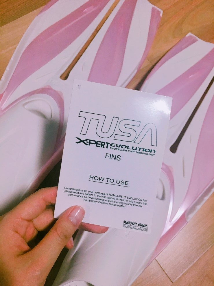 핑크오리발 TUSA FF-19