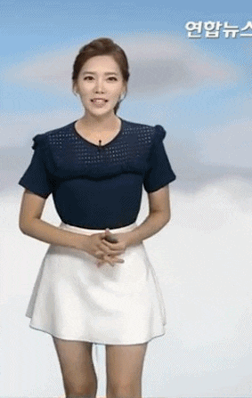 김지은 기상캐스터 갤러리 기상캐스터 몸매최고