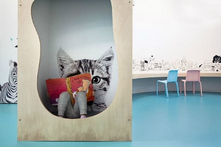 그리스의 유치원 어린이집 어린이 유치원 인테리어 디자인