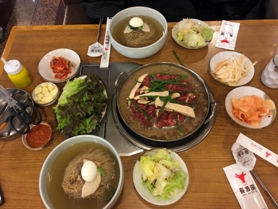 방배동 장수원 불고기,평양냉면