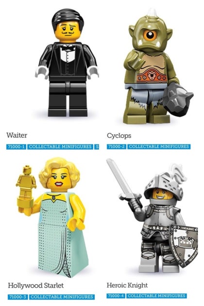 LEGO Minifigure Series 9 Heroic Knight 71000-4