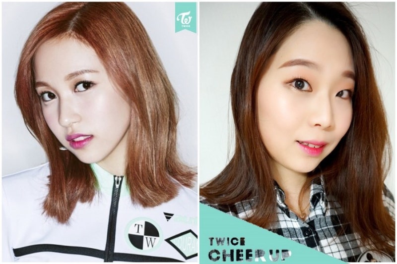 [TWICE Makeup] TWICE Mina Makeup: TWICE 'Cheer Up' Makeup, Idol Makeup