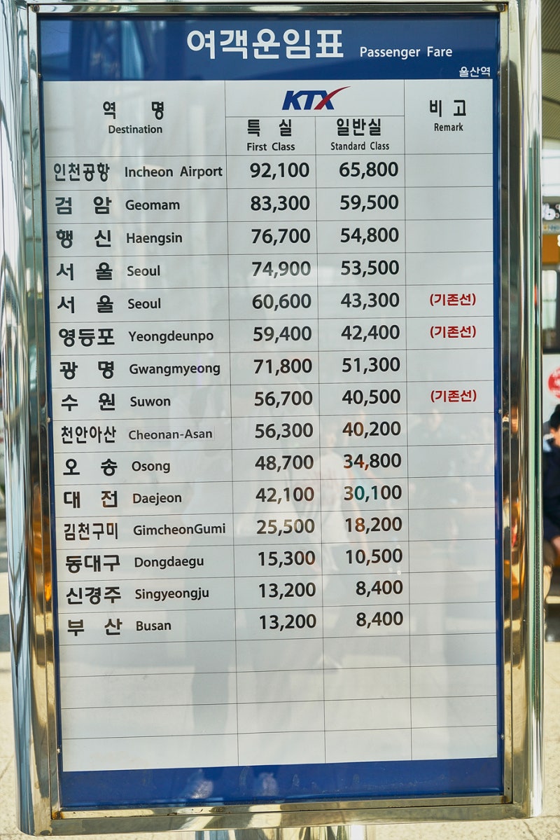 울산 ktx 기차시간표&요금 : 네이버 블로그 울산 Ktx 기차시간표&요금 : 네이버 블로그