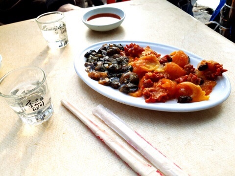  [부산광역시] 영도 해녀촌 / 해녀김밥 / 해삼 / 멍게 / 뿔소라 / 홍합
