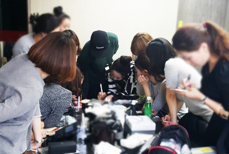  서울 반영구화장학원 5월 수강현장 둘러보기