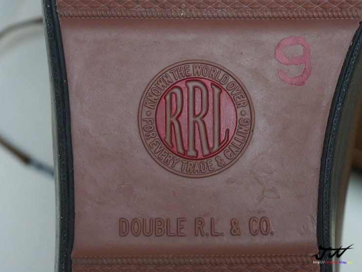 DOUBLE RL - RRL MAYPORT LEATHER SNEAKER 더블알엘 메이포트 레더 스니커즈