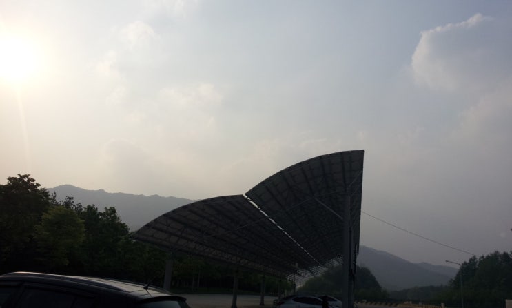  고속도로 휴게소 태양광발전
