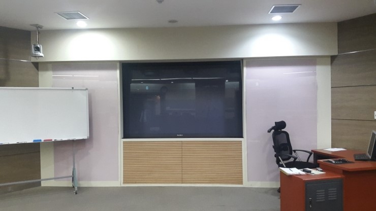  대진대학교 중앙도서관 교수지원센터 LCD프로젝터 외 설치 