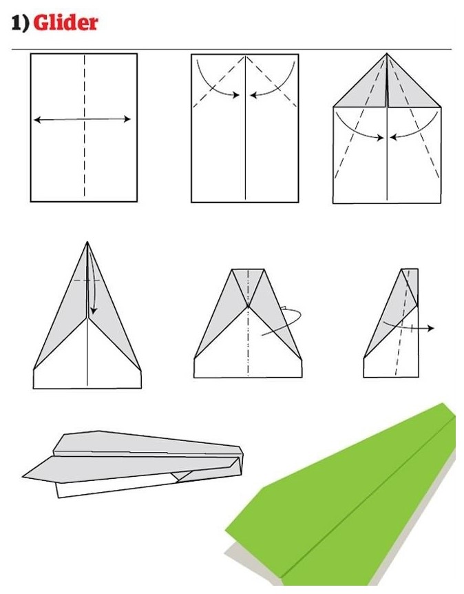 종이비행기접는법 여러가지 모음! 멀리날리기&오래날리기 시합해보세요 :) : 네이버 블로그
