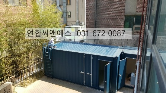  [컨테이너제작현장] 올용접신품컨테이너맞춤제작 