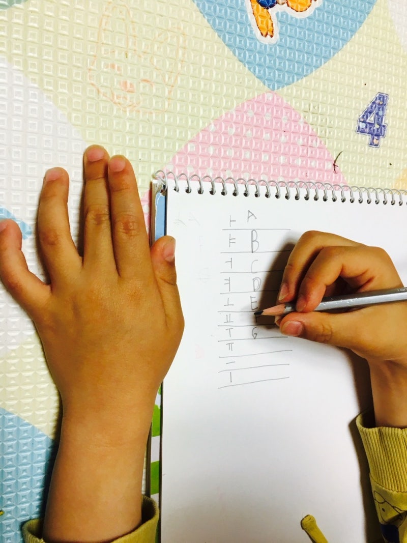 아빠육아: 암호 만들기와 암호 해독하기 with 8살 우성 : 네이버 블로그