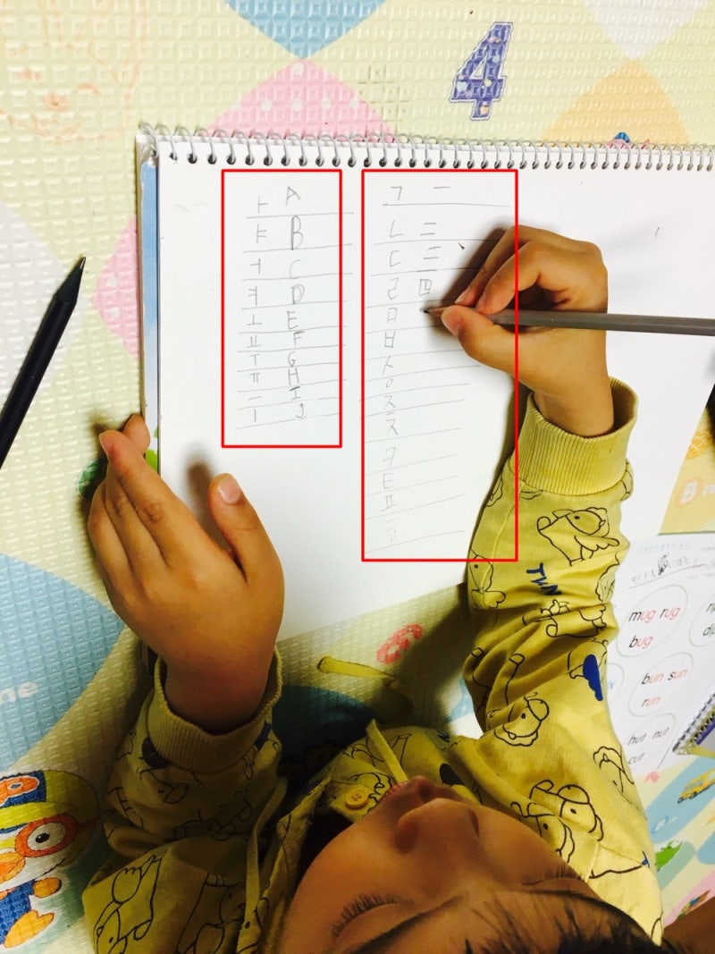 아빠육아: 암호 만들기와 암호 해독하기 with 8살 우성 : 네이버 블로그