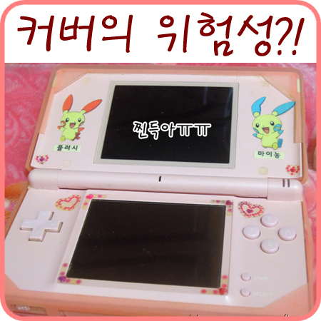  닌텐도 DS용 실리콘 커버의 위험성(?)