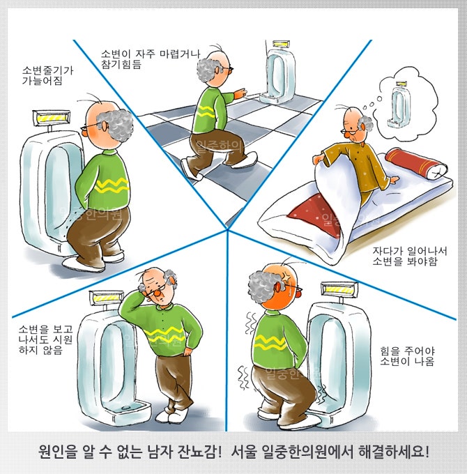 소변 후 잔뇨를 느끼면 10