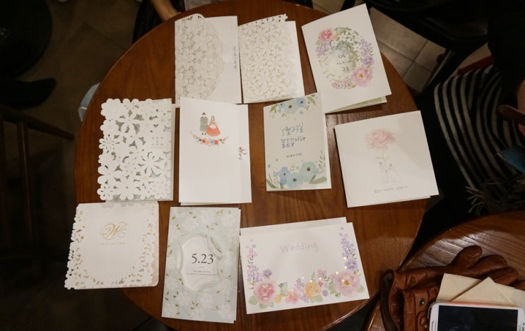 청첩장 결정, 비핸즈카드 청첩장 샘플 후기 청첩장 결정, 비핸즈카드 청첩장 샘플 후기