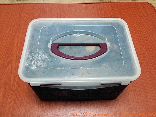  고추간장절임 어머님께서 해서 직접 담아오셨네요 -감동-