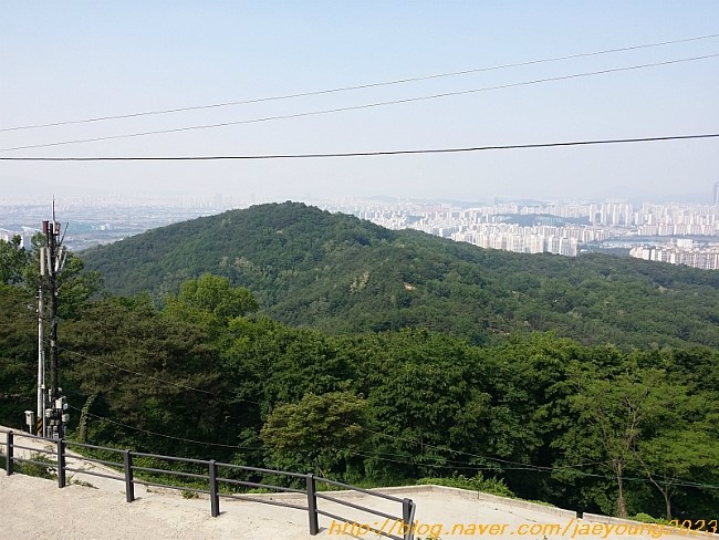  독산성에서 한눈에 보이는 동탄신도시
