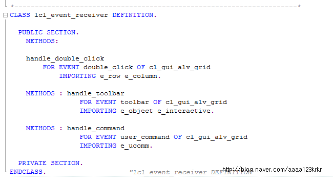 ABAP 아밥 - SIMPLE TREE, COLUMN TREE, LIST TREE, ALV TREE : 네이버 블로그