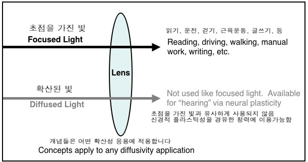  눈들을 통한 듣기