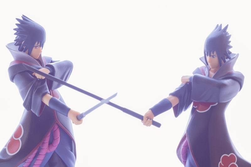 tsume-art xtra Uchiha Sasuke normal ver. vs fan day ver. / 츠메아트 xtra ...