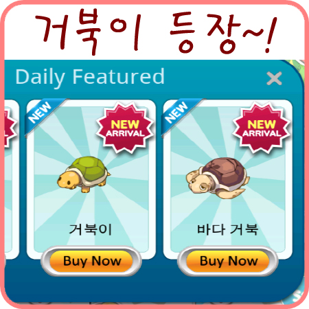  (타이니팜) 뒷북이지만 거북이가 추가되다니! +_+