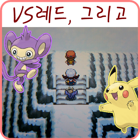  포켓몬스터 하트골드 - VS 레드 + 그외