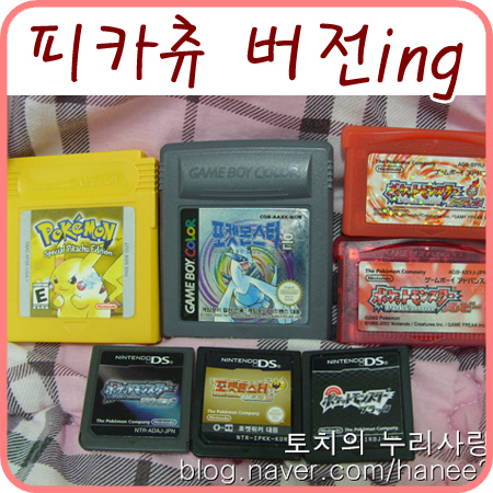 느릿느릿 포켓몬스터 피카츄 버전 현황
