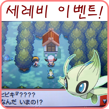  포켓몬스터 하트골드/소울실버 - 세레비 이벤트와 색다른 개 3마리