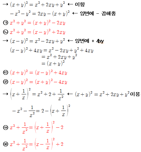 중2수학 곱셈공식과 곱셈공식변형!![수와 식의 계산] : 네이버 블로그