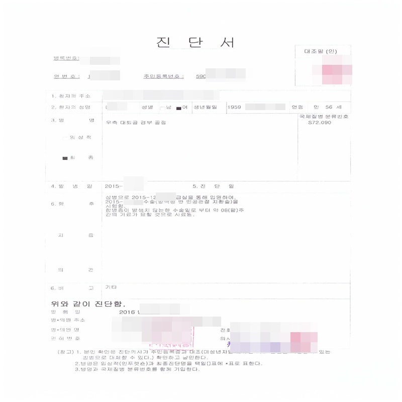 심부정맥혈전증 및 폐색전증으로 사망한 경우 손상에 따른 보상 여부