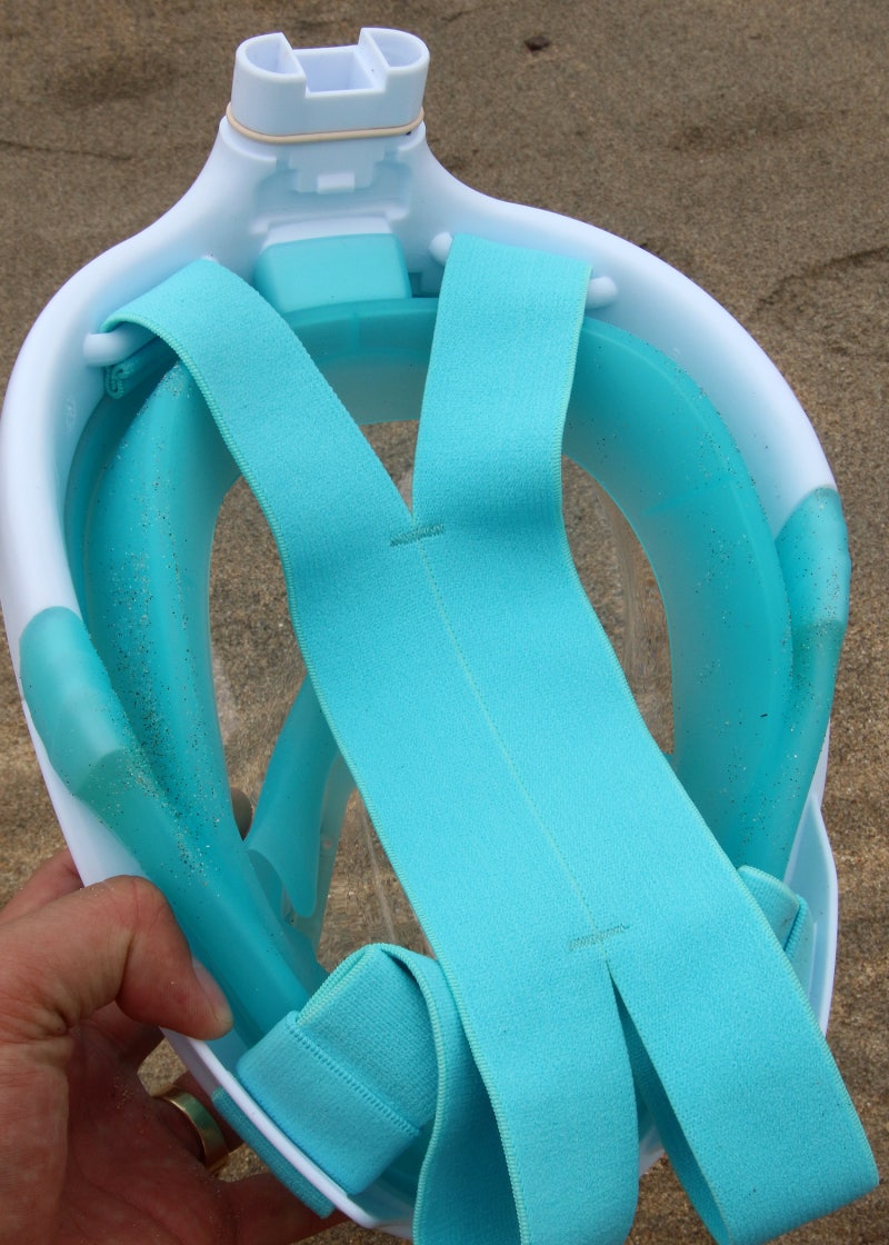 데카트론 이지브레스 [스노클링마스크] (M-L사이즈 착용) : 네이버 블로그