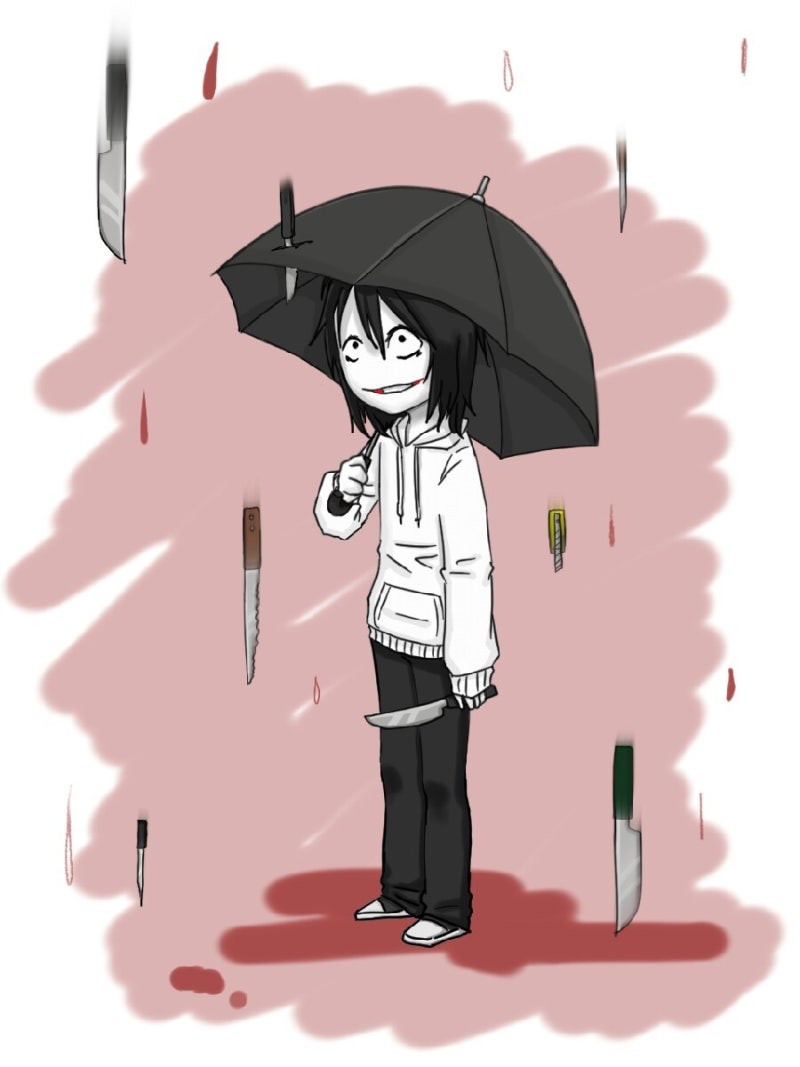 크리피파스타 그림 - 제프 더 킬러 : 네이버 블로그, image size:800x1067