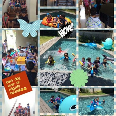  Home party of Andy's friend 