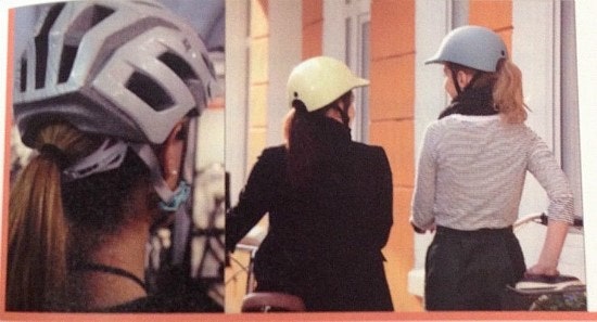 Wishlist Radkappe Ponytail Helmet