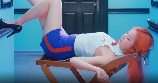 EXID(이엑스아이디) " LIE(엘라이) " 19금 노림수 선정성 논란, 뮤비 해석