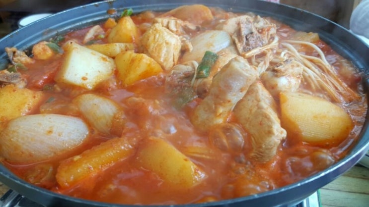  봉담 맛집 어머니와 함께 먹은 닭볶음탕 