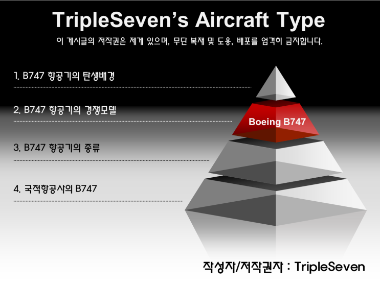 [TripleSeven/항공기] 보잉 B747 항공기와 관련한 이야기!