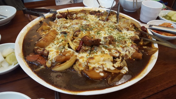 치즈 찜닭