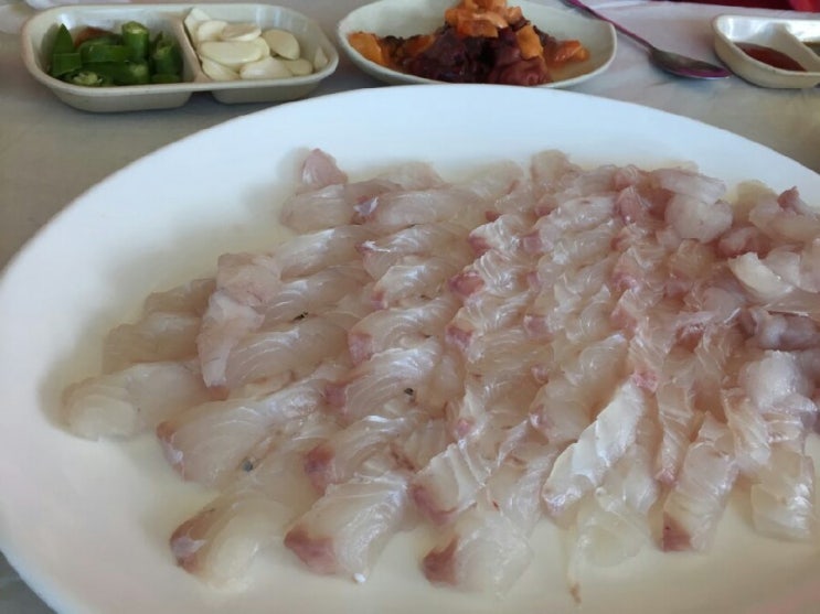  간만에 대천가서 회먹고 유람선도 타고~