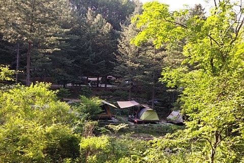 산타 야영장 이미지