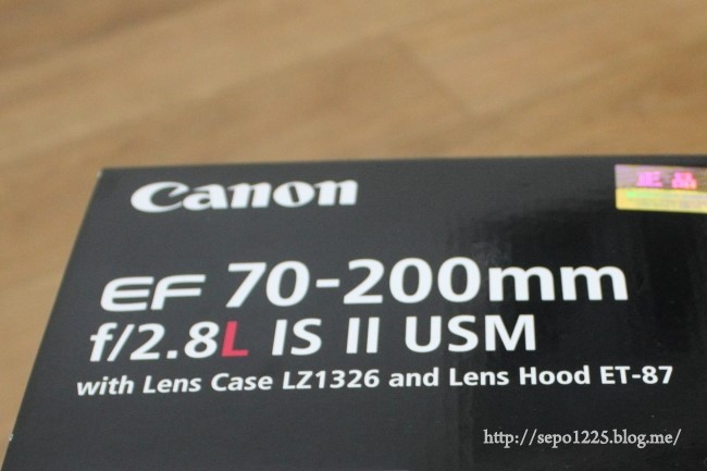 캐논 새아빠 백통 렌즈 리뷰 ( Canon EF 70-200mm f/2.8L IS II USM )
