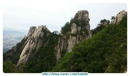  도봉산 Y계곡 후덜덜 하네요~