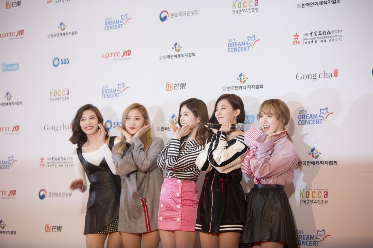  2016 드림콘서트 한국콘텐츠진흥원 블로그 기자단 -촬영  레드벨벳 고화질 사진 레드카펫, 레드벨벳, 포토월 웬디, 아이린, 슬기, 조이, 예리