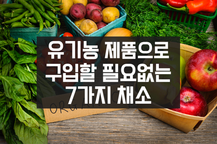 유기농 제품으로 구입할 필요가 없는 7가지 채소 유기농 제품으로 구입할 필요가 없는 7가지 채소