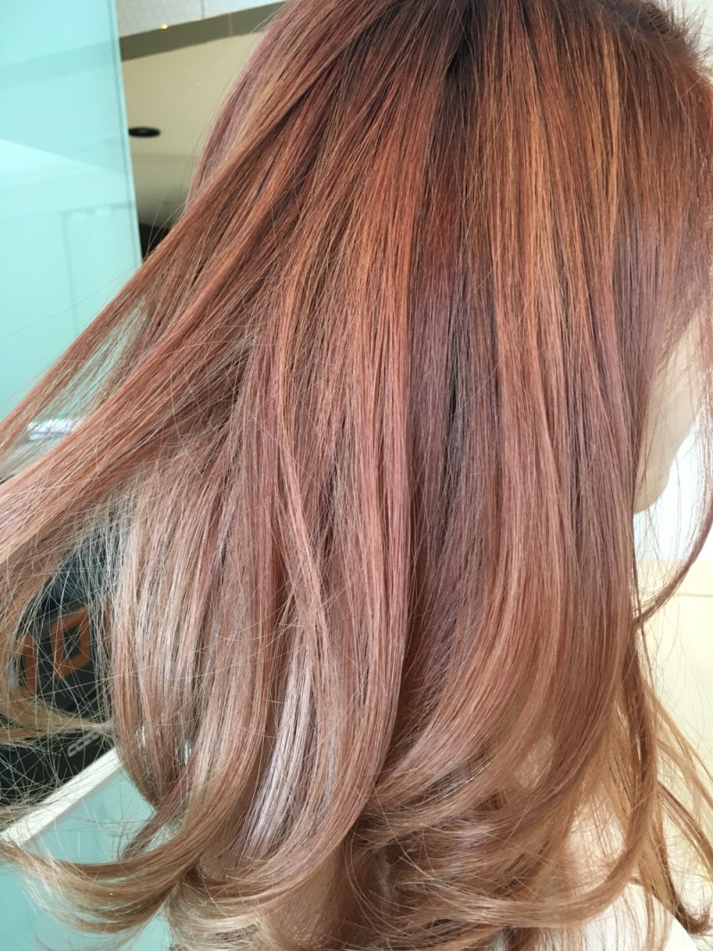 2016/2017 유행헤어컬러 스트로베리 옴브레 염색 BY 디자이너 예진 : 네이버 블로그, image size:800x1067