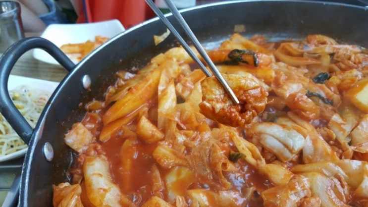  친구와 다녀온 봉담 춘천닭갈비