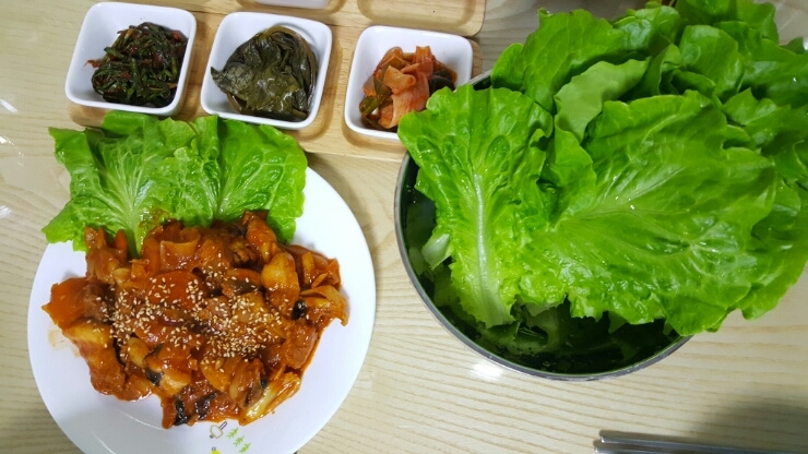  맛있었던 요리들  완성사진만^^..