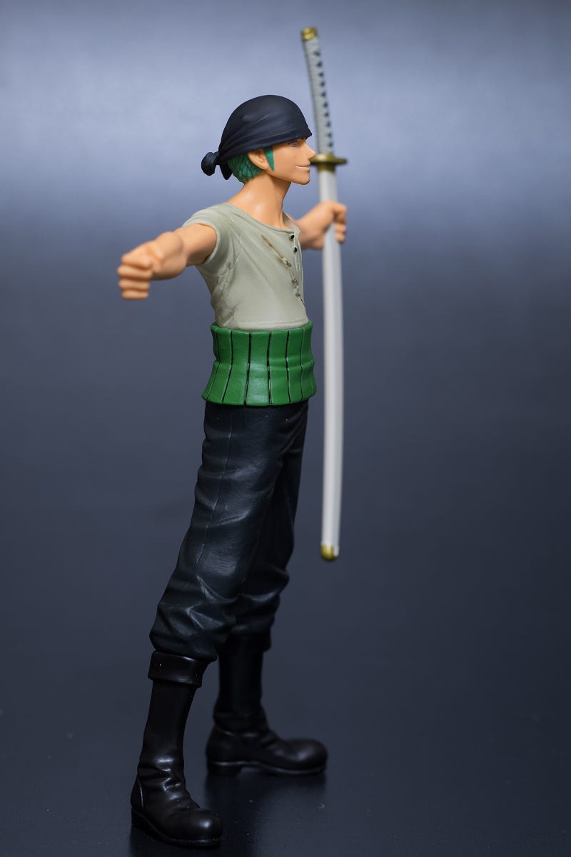 One Piece DRAMATIC SHOWCASE 7th Season Vol 1＆2 Zoro Mihawk 2 Set Figure JAPN
