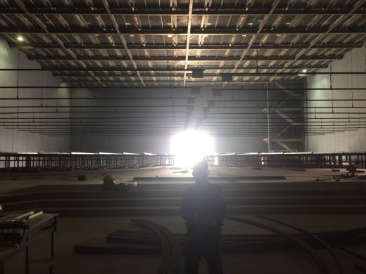  영화 리얼 카지노씬,클럽씬 세트장 제작 출장용접 FMwelding
