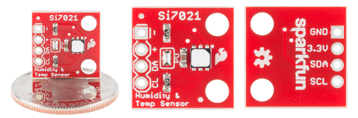 [아두이노 센서] 온도 습도 측정 센서 Si7021 모듈 (Arduino Humidity and Temperature Sensor Hookup Guide)